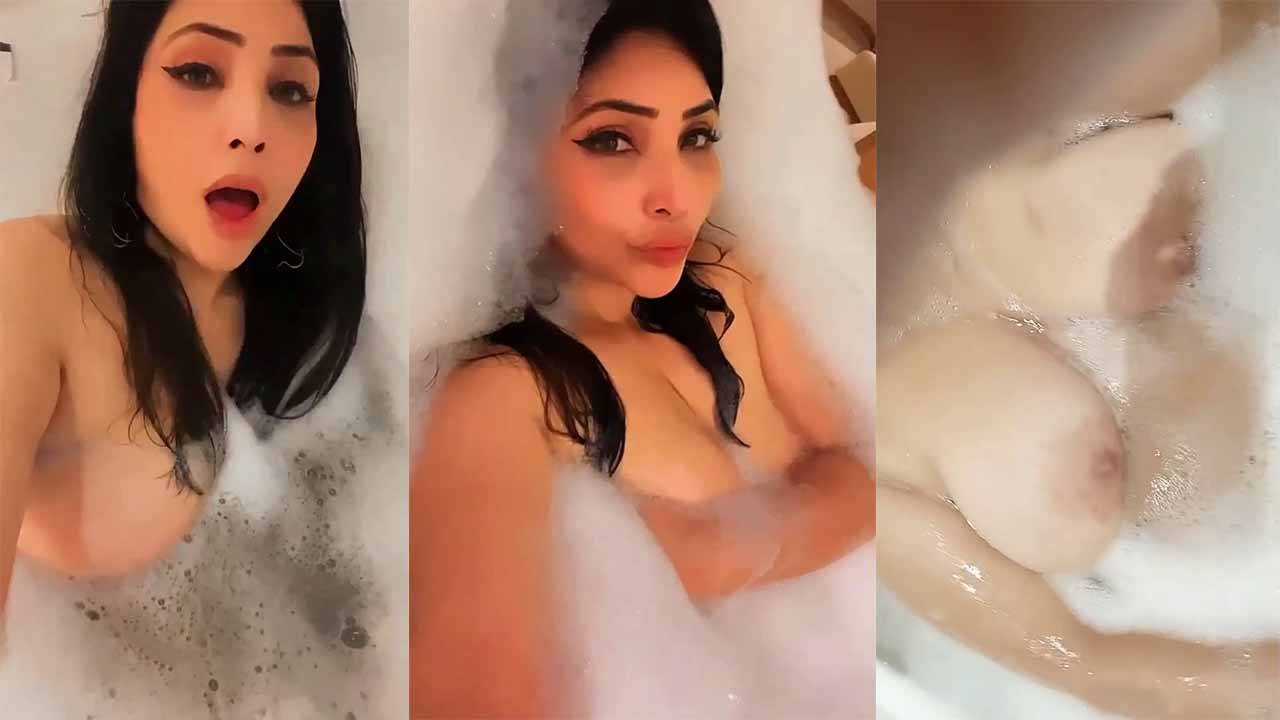 Rajsi Verma Nude Bathroom Tease Showing Boobs