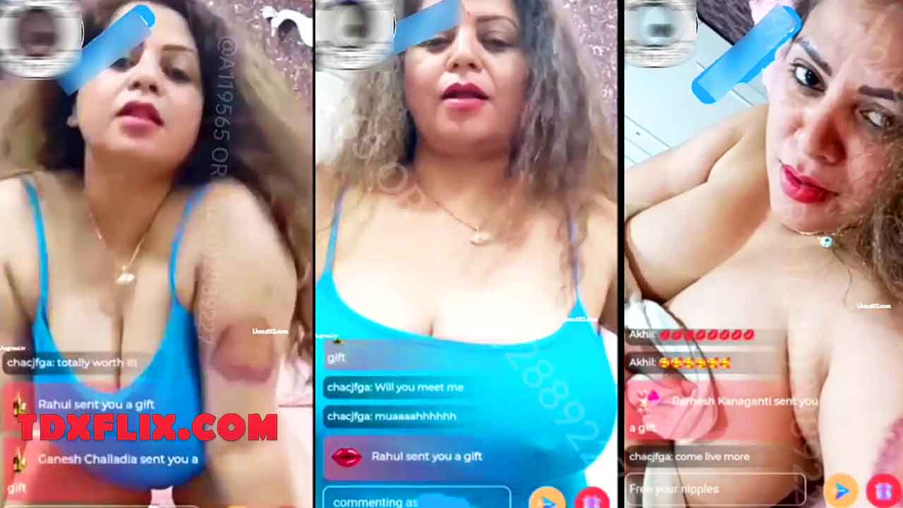 Sapna Sappu Latest live Nude Nipple Show